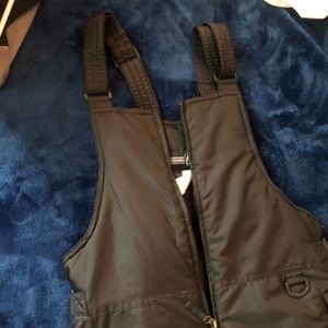 Boys size 12-14 black bib overall snowpants